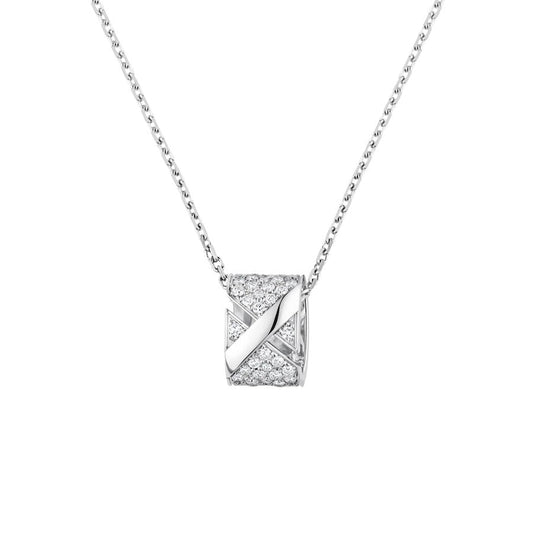 [Rose Jewellery]LIENS EVIDENCE DIAMOND PAVED NECKLACE