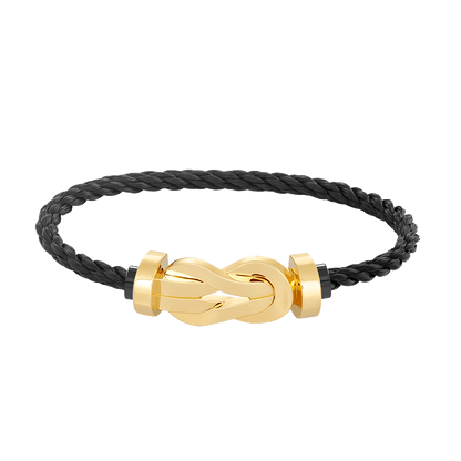 [Rose Jewellery]CHANCE LARGE 8 FIGURE BUCKLE NO DIAMOND BRACELET GOLD