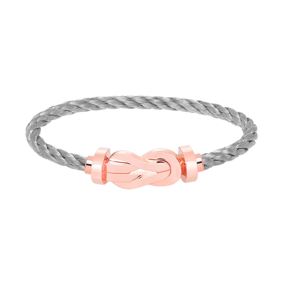 [Rose Jewellery]CHANCE LARGE 8 FIGURE BUCKLE NO DIAMOND BRACELET ROSE GOLD