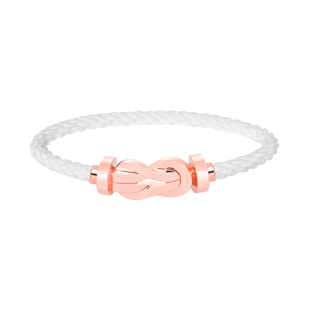 [Rose Jewellery]CHANCE LARGE 8 FIGURE BUCKLE NO DIAMOND BRACELET ROSE GOLD