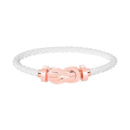 [Rose Jewellery]CHANCE LARGE 8 FIGURE BUCKLE NO DIAMOND BRACELET ROSE GOLD