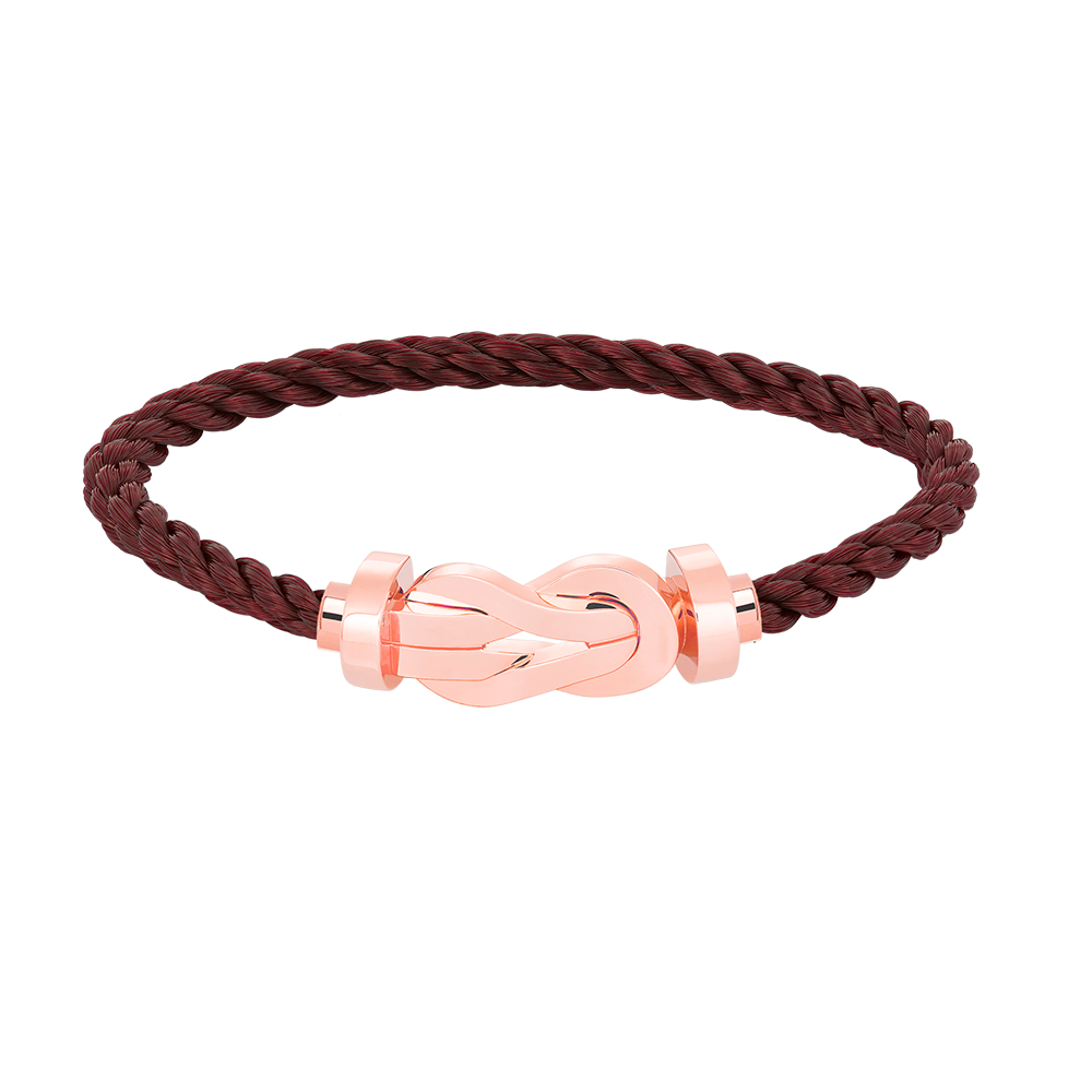 [Rose Jewellery]CHANCE LARGE 8 FIGURE BUCKLE NO DIAMOND BRACELET ROSE GOLD