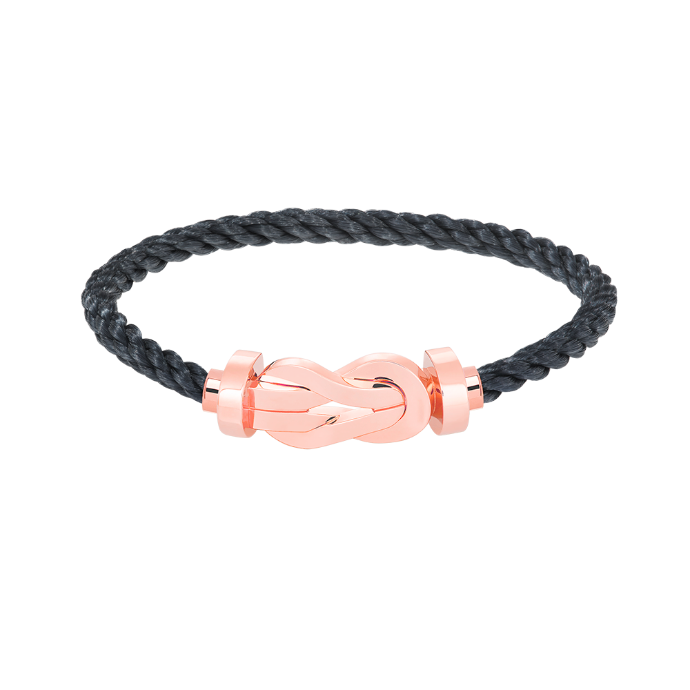 [Rose Jewellery]CHANCE LARGE 8 FIGURE BUCKLE NO DIAMOND BRACELET ROSE GOLD