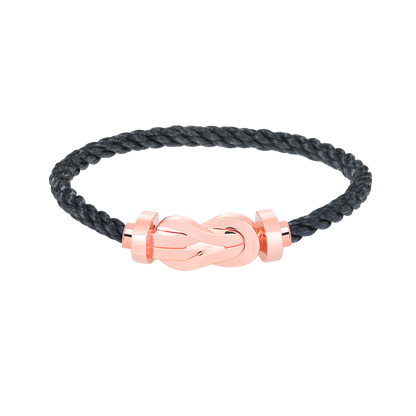 [Rose Jewellery]CHANCE LARGE 8 FIGURE BUCKLE NO DIAMOND BRACELET ROSE GOLD