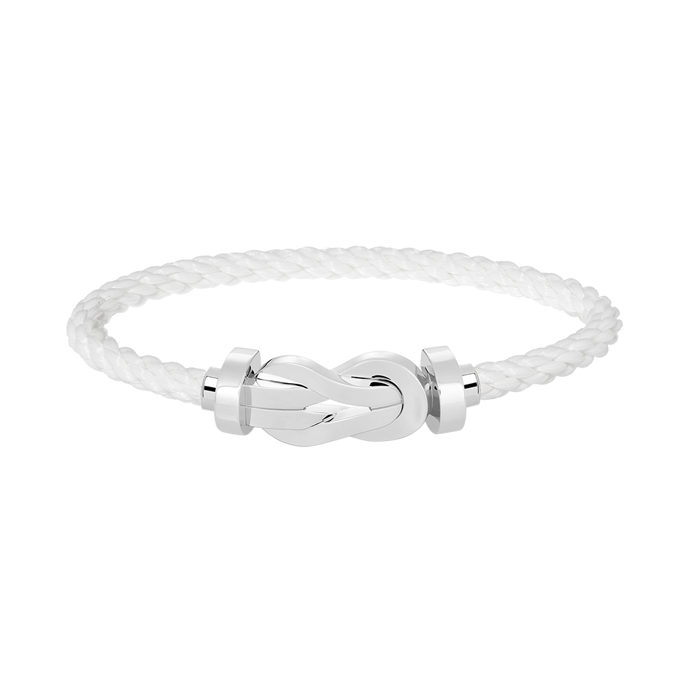 [Rose Jewellery]CHANCE LARGE 8 FIGURE BUCKLE NO DIAMOND BRACELET SILVER