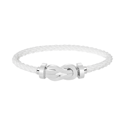 [Rose Jewellery]CHANCE LARGE 8 FIGURE BUCKLE NO DIAMOND BRACELET SILVER