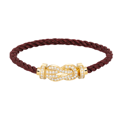 [Rose Jewellery]CHANCE LARGE 8 FIGURE BUCKLE FULLDIAMOND BRACELET GOLD