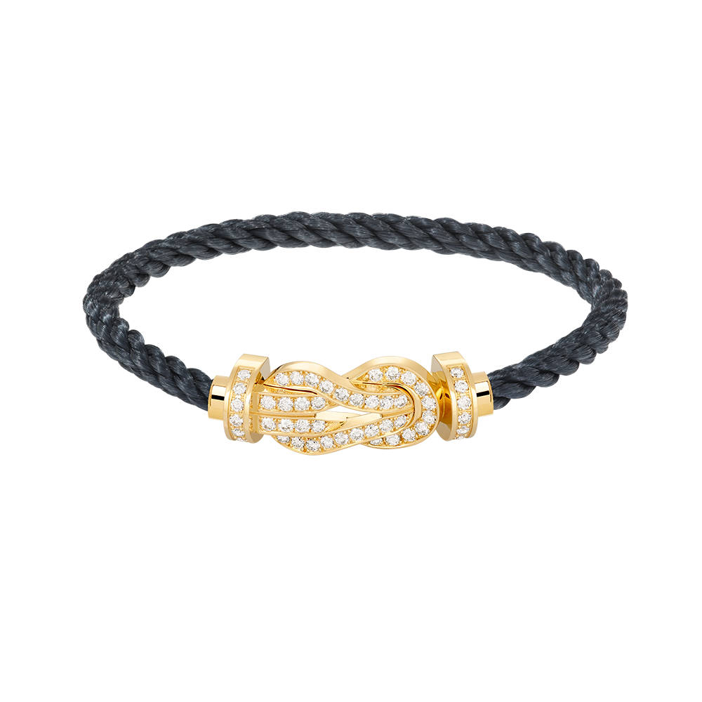 [Rose Jewellery]CHANCE LARGE 8 FIGURE BUCKLE FULLDIAMOND BRACELET GOLD