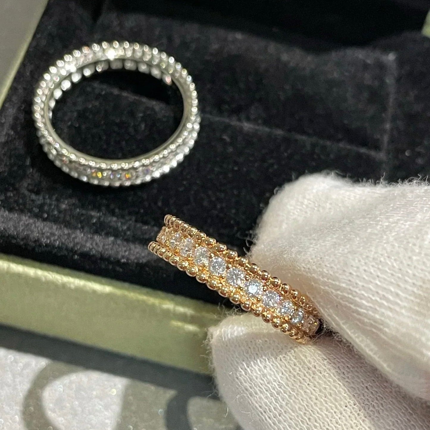 [Rose Jewellery]PERLEE DIAMOND SILVER RING