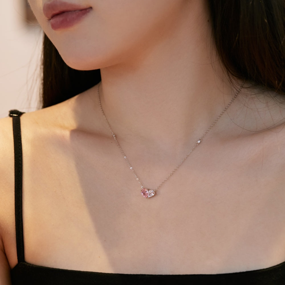 [Rose Jewellery]Unique Heart Shape Necklace