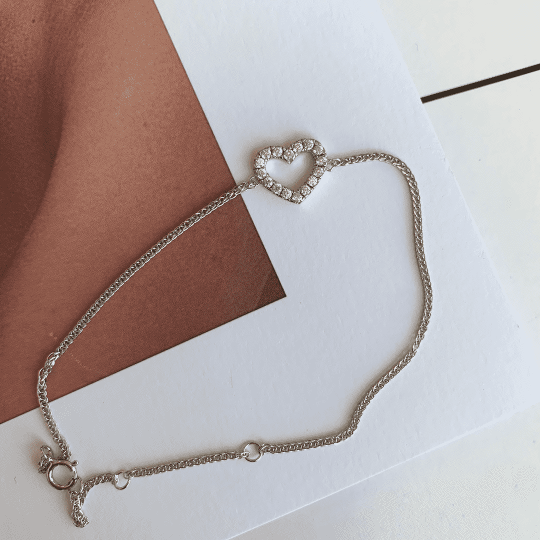 [Rose Jewellery]Heart Shape Lover Bracelet