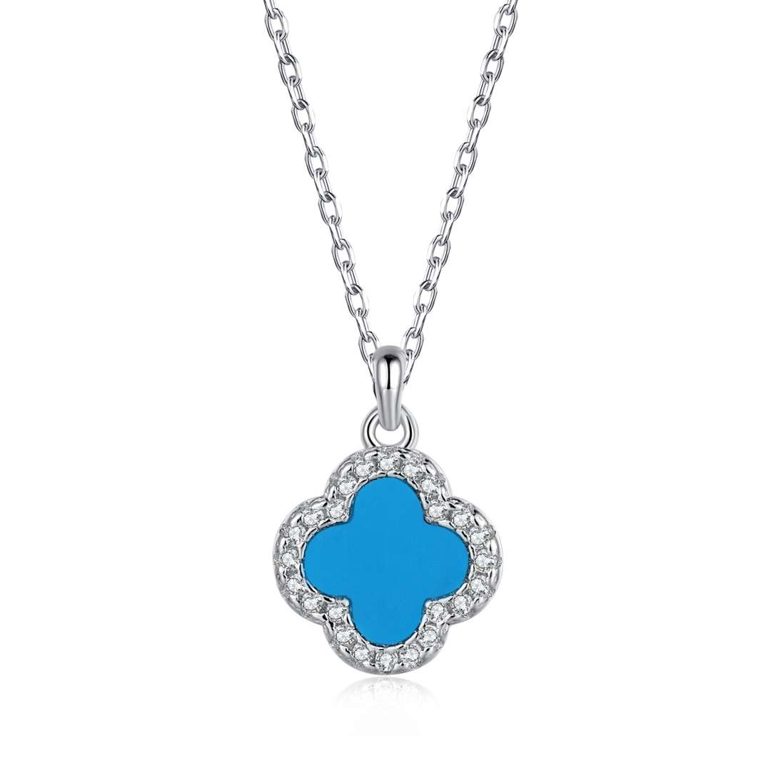 [Rose Jewellery]Dainty Flower Shape Necklace