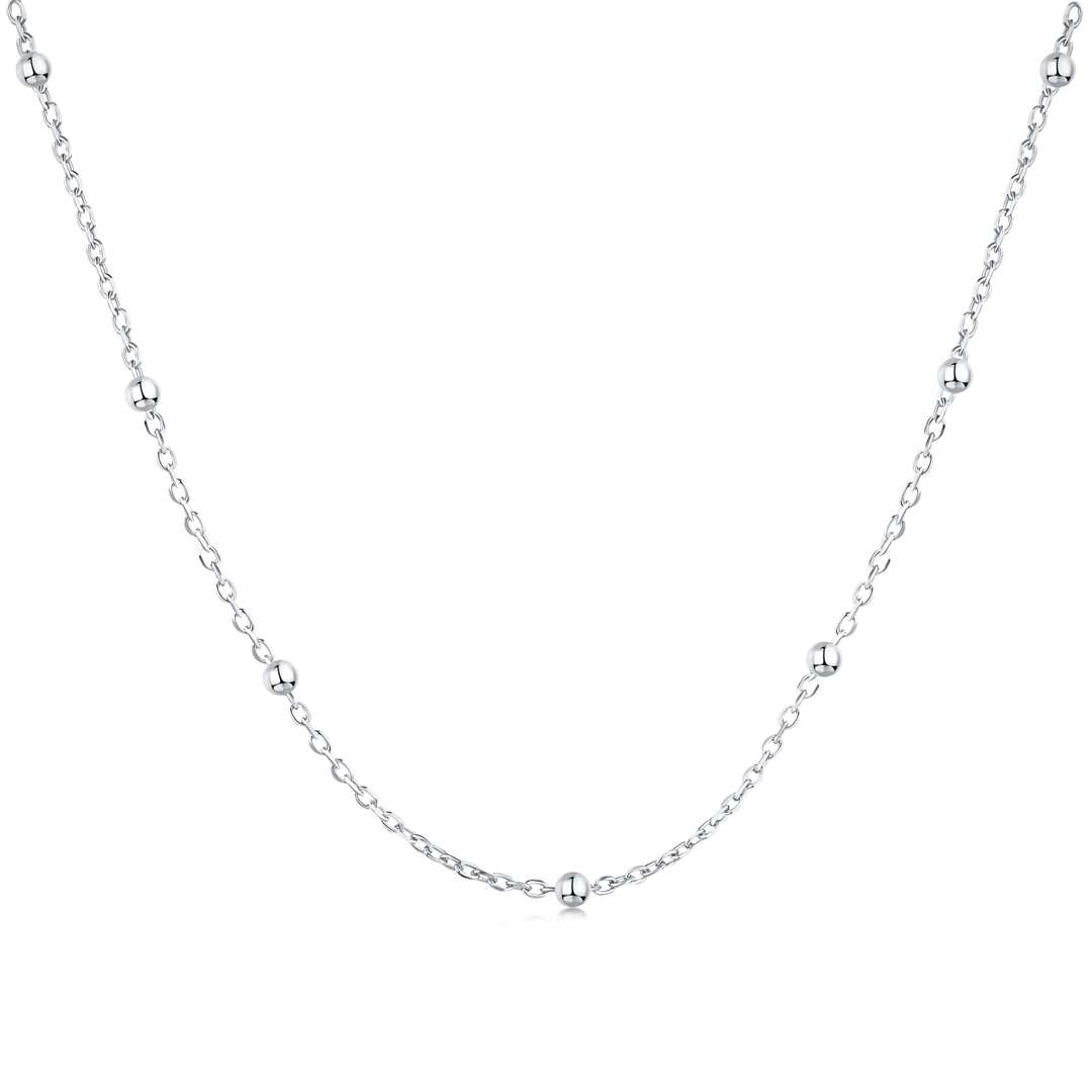 [Rose Jewellery]Small Bead Clavicle Chain Simple Necklace