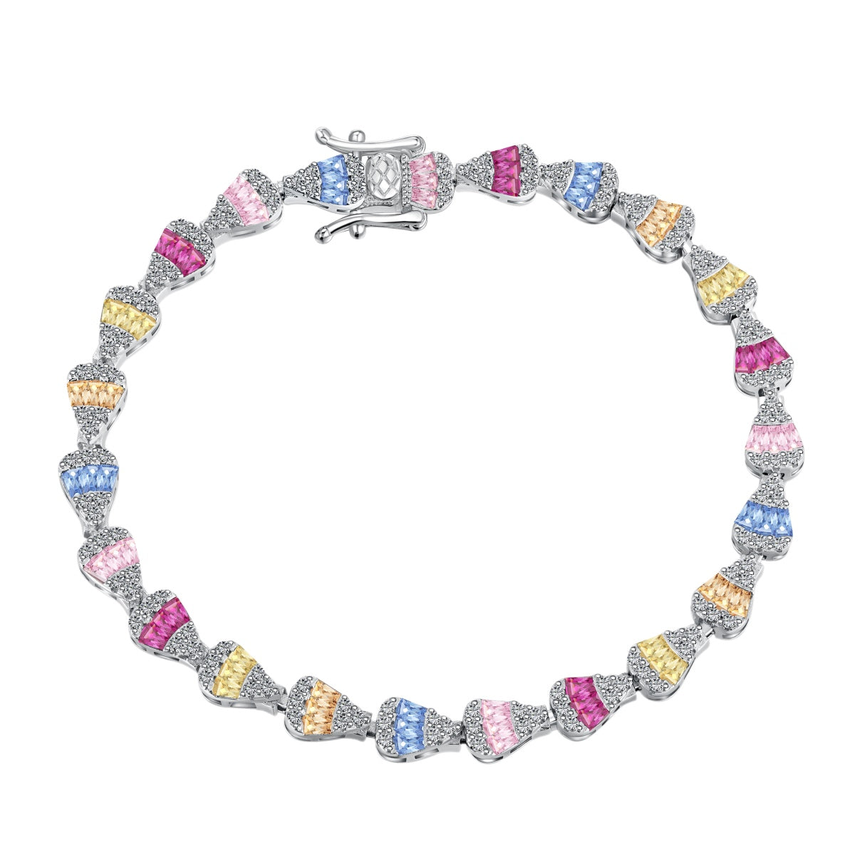 [Rose Jewellery]Radiant Water Drop Shape Daily Bracelet