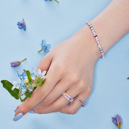 [Rose Jewellery]Radiant Water Drop Shape Daily Bracelet