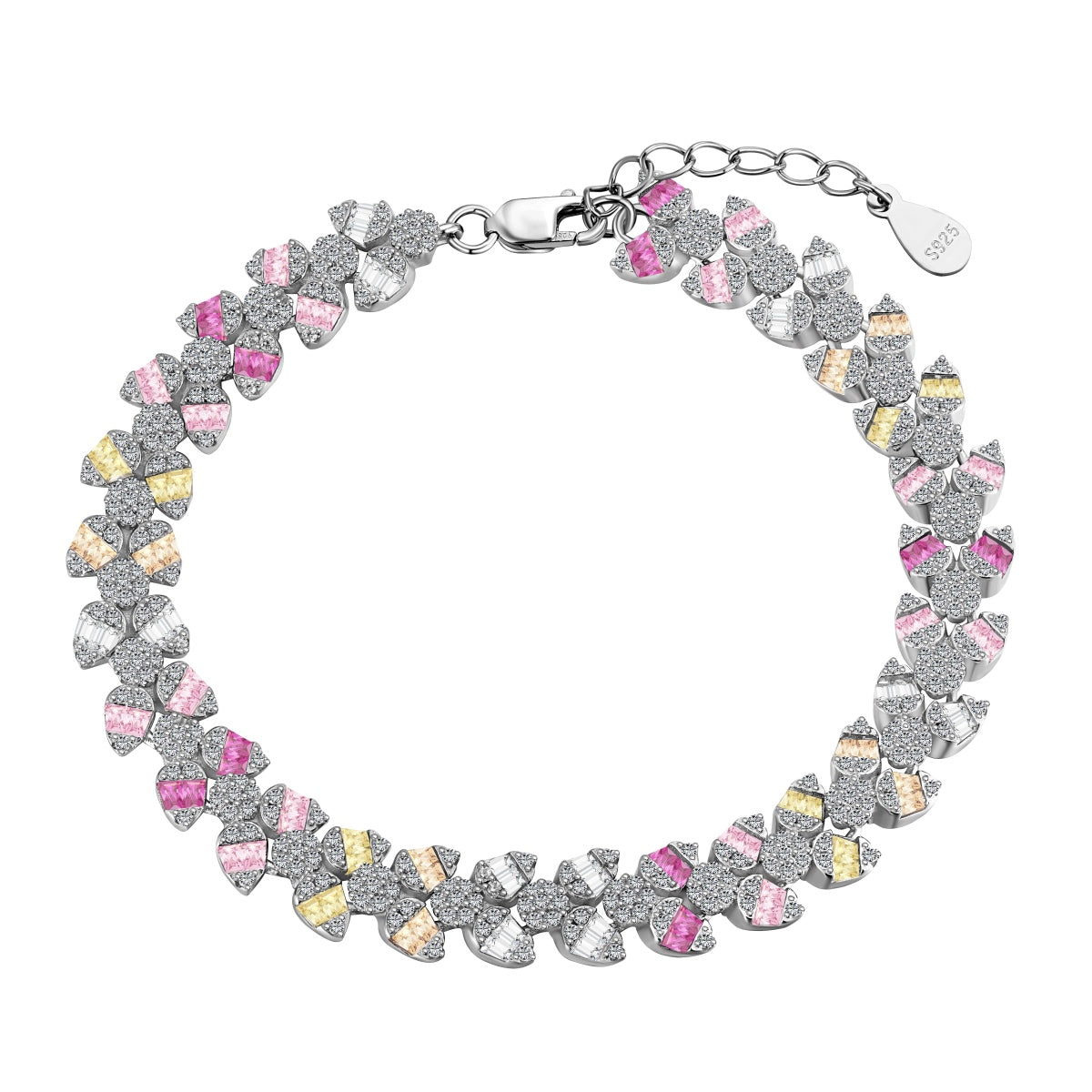 [Rose Jewellery]Dainty Exquisite Flower Shape Daily Bracelet