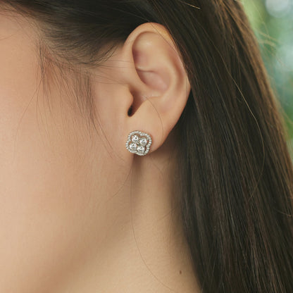 [Rose Jewellery]Four-Leaf Clover Exquisite Earrings