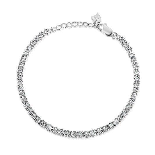 [Rose Jewellery]Sparkling Round Cut Daily Bracelet