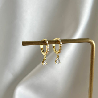 [Rose Jewellery]Luxurious Geometric Drop Earrings