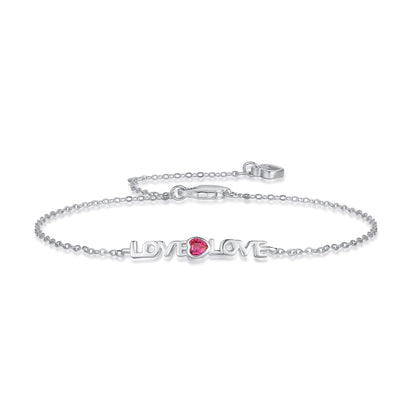 [Rose Jewellery]Romantic Heart Shape Lover Bracelet