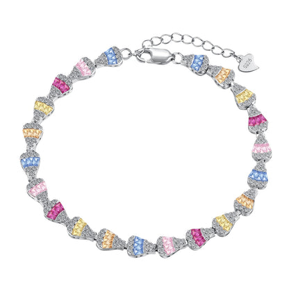 [Rose Jewellery]Radiant Water Drop Shape Daily Bracelet