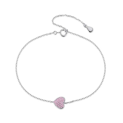 [Rose Jewellery]Heart-Shaped Gentle and Versatile Bracelet