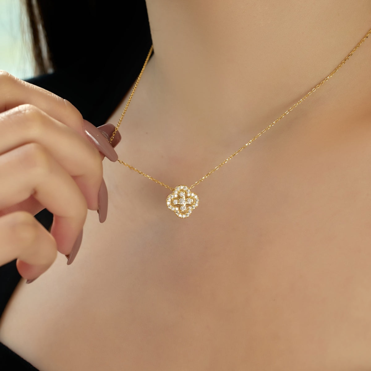 [Rose Jewellery]Four-Leaf Clover Various DIY Wearable Necklaces