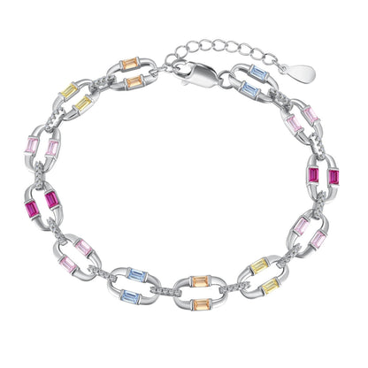 [Rose Jewellery]Dazzling Colorful Daily Bracelet