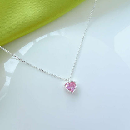 [Rose Jewellery]Ornate Heart Shape Necklace