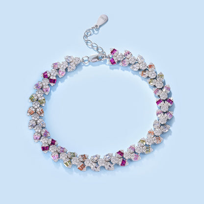 [Rose Jewellery]Dainty Exquisite Flower Shape Daily Bracelet