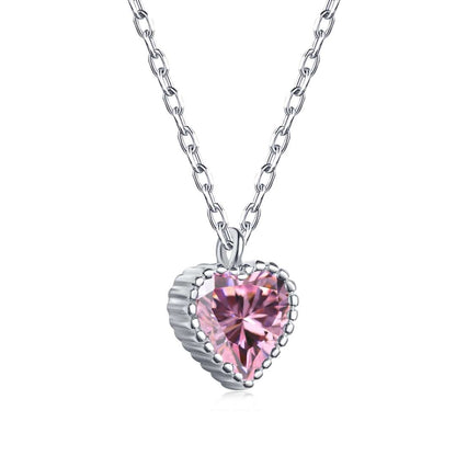 [Rose Jewellery]Ornate Heart Shape Necklace