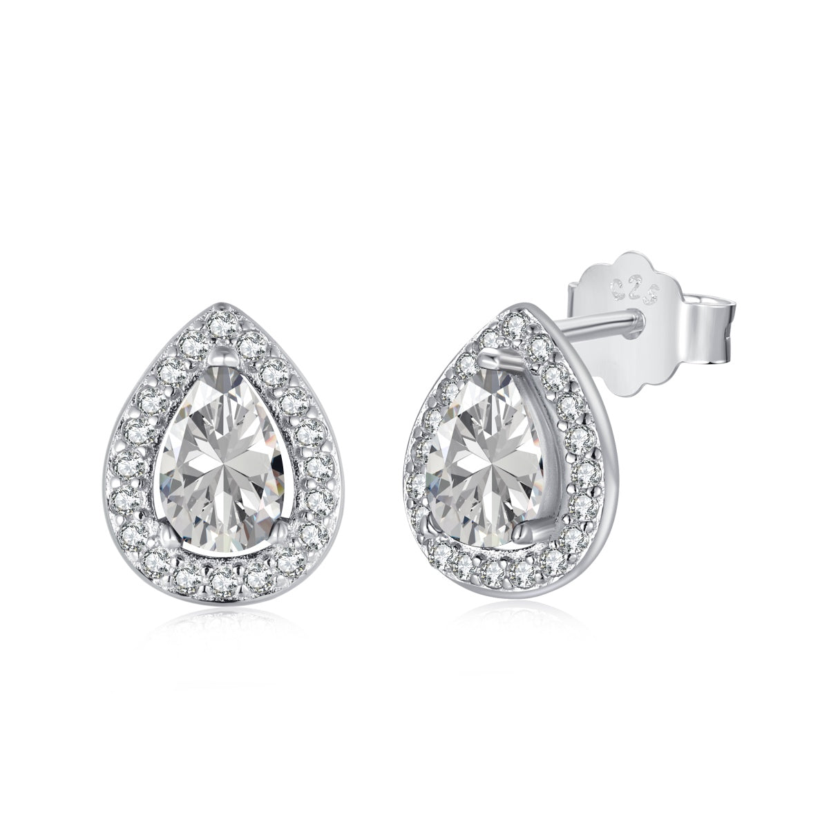 [Rose Jewellery]Luxurious Water Drop Shape Earrings