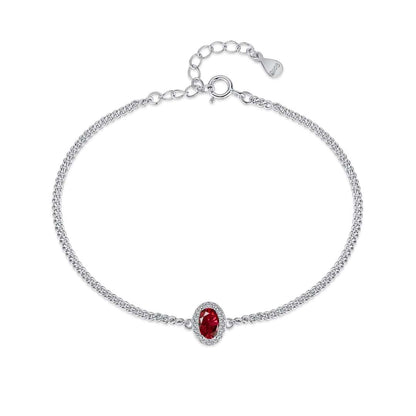 [Rose Jewellery]Exquisite Oval Shape Bracelet