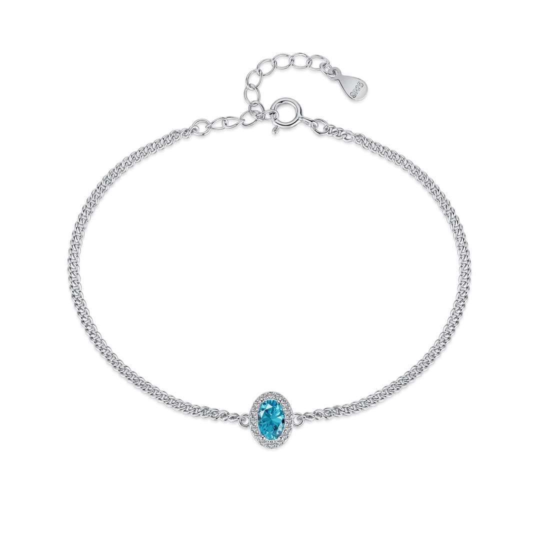 [Rose Jewellery]Exquisite Oval Shape Bracelet