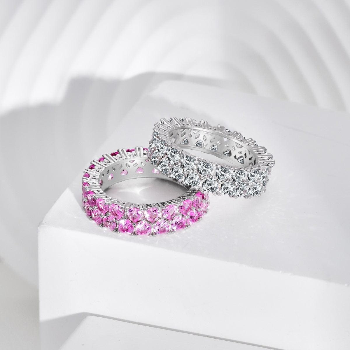 [Rose Jewellery]Sparkling Full Heart Ring