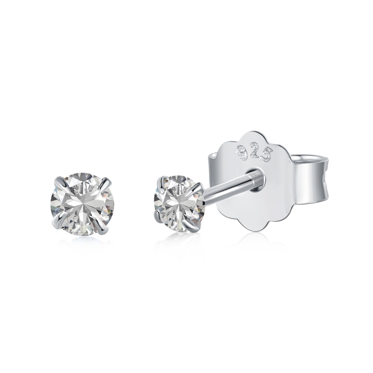 [Rose Jewellery]Delicate Solitaire Earrings