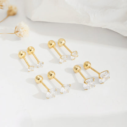 [Rose Jewellery]Unique U-Shaped Ear Bone Earrings