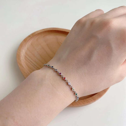 [Rose Jewellery]Colorful Bead Array Bracelet