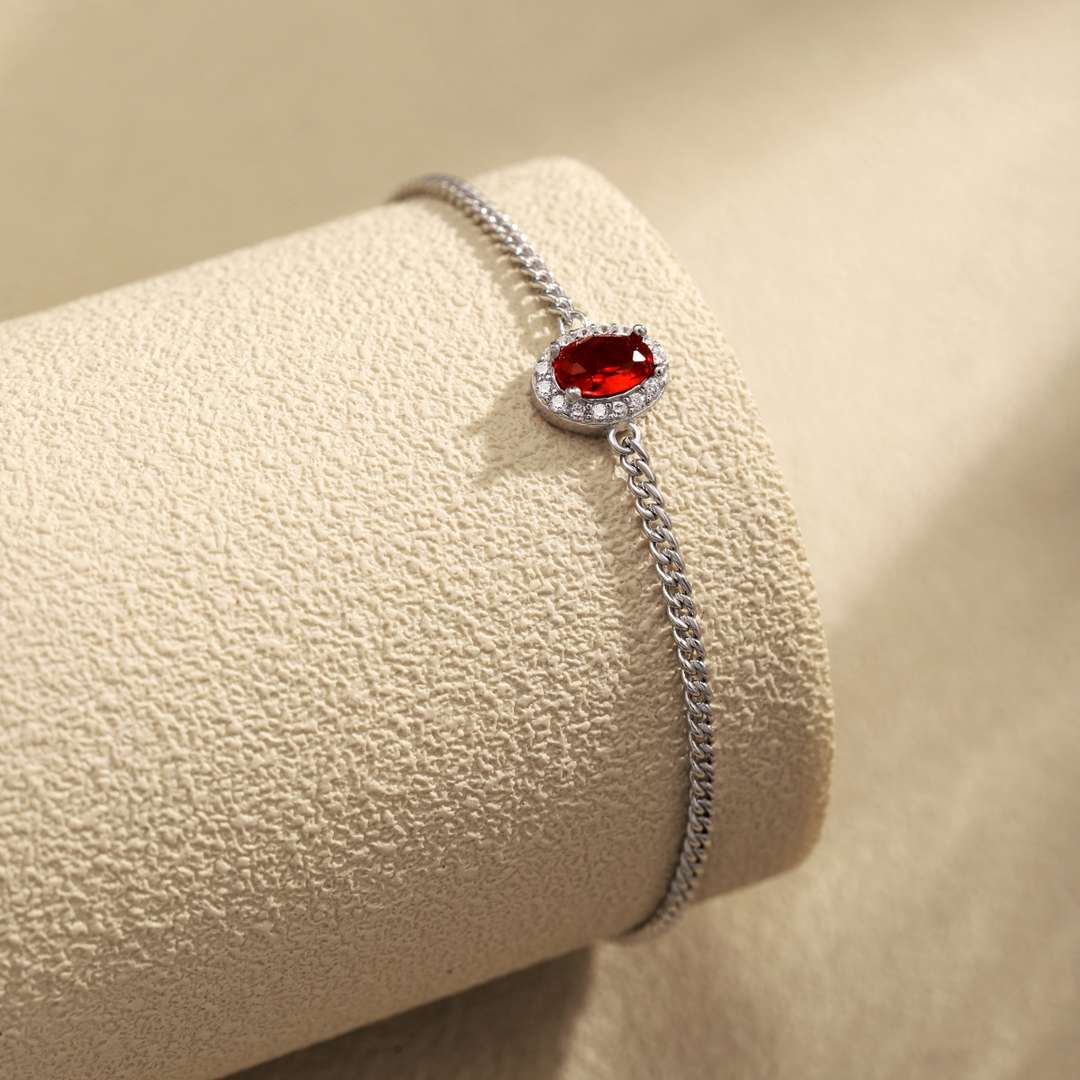 [Rose Jewellery]Exquisite Oval Shape Bracelet