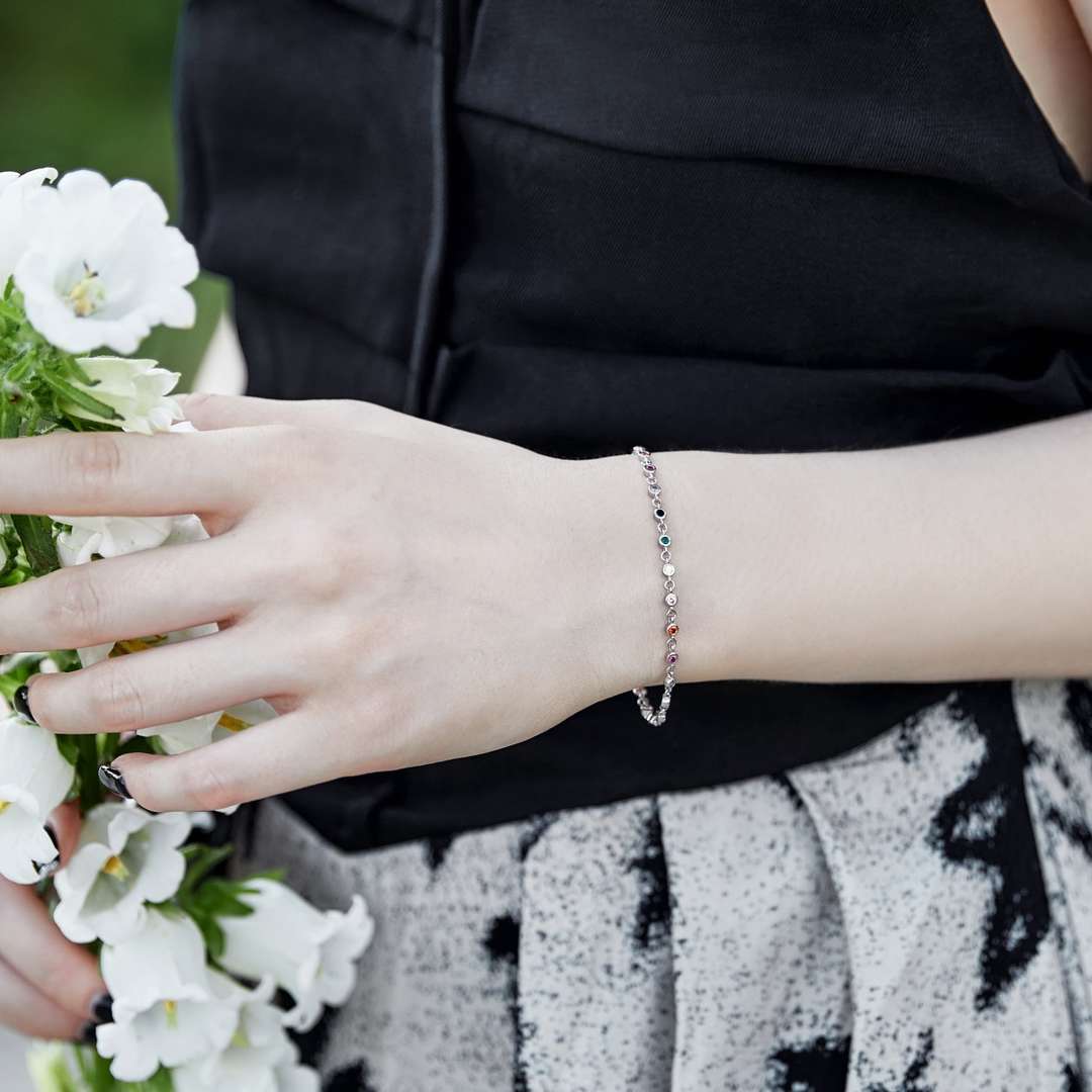 [Rose Jewellery]Colorful Bead Array Bracelet