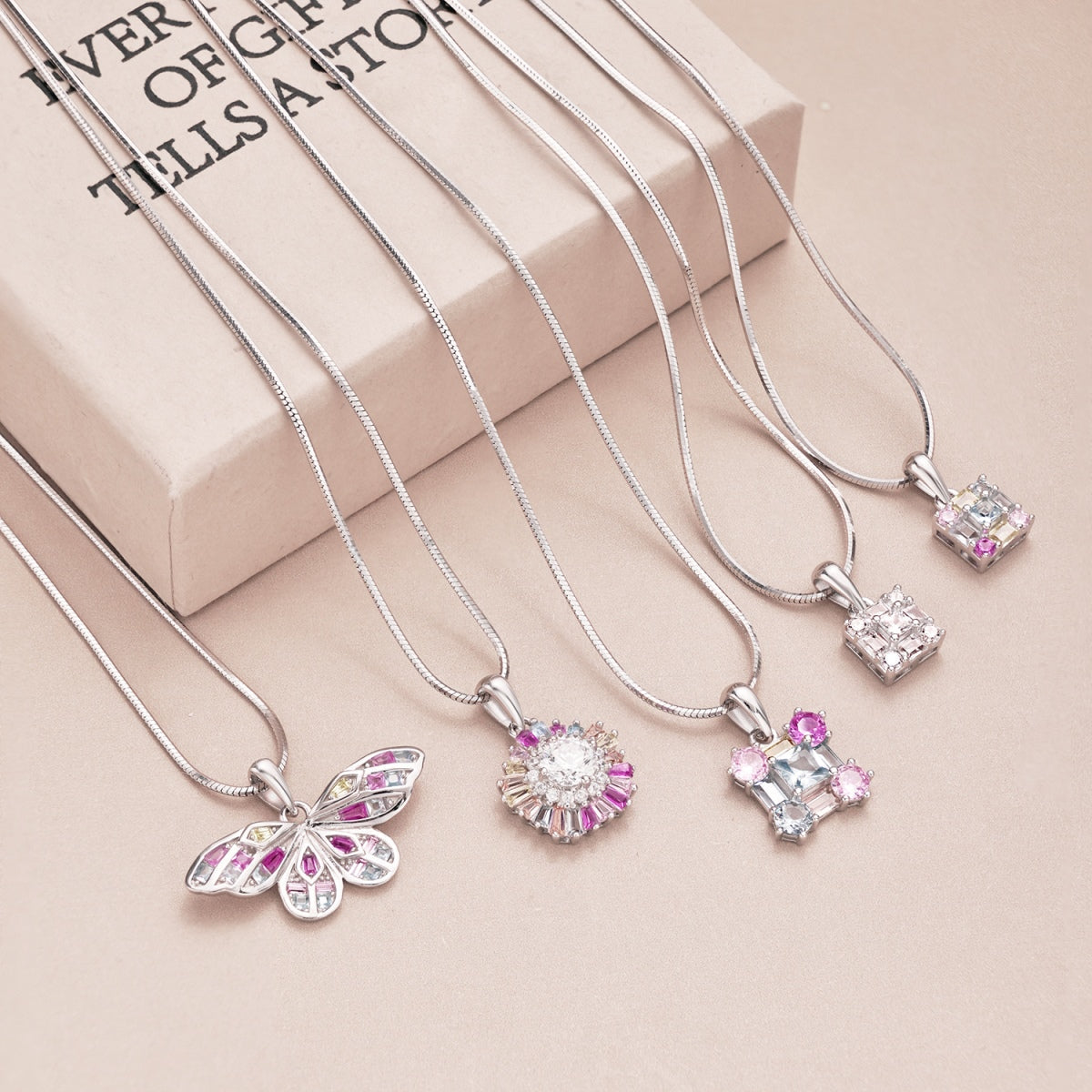 [Rose Jewellery]Gorgeous Multi Colorful Necklace