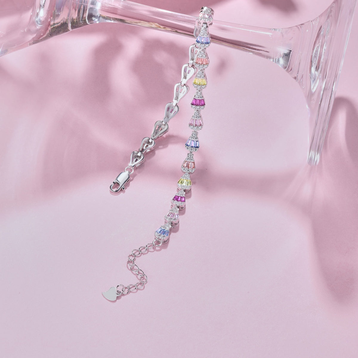 [Rose Jewellery]Radiant Water Drop Shape Daily Bracelet