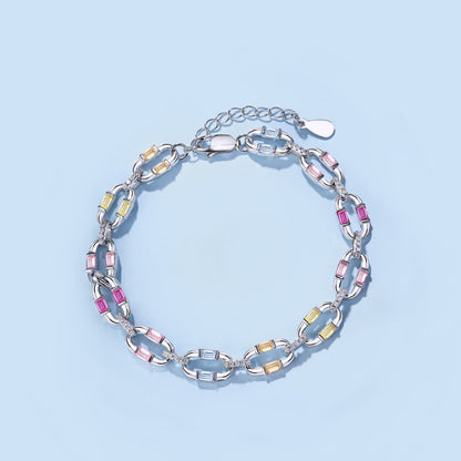 [Rose Jewellery]Dazzling Colorful Daily Bracelet