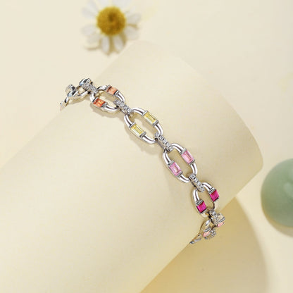 [Rose Jewellery]Dazzling Colorful Daily Bracelet