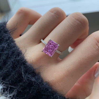 [Rose Jewellery]4.0 Carat Luxurious Engagement Ring