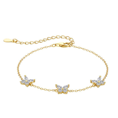 [Rose Jewellery]Radiant Butterfly Shape Necklace