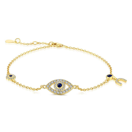 [Rose Jewellery]Dainty Eye Shape Necklace