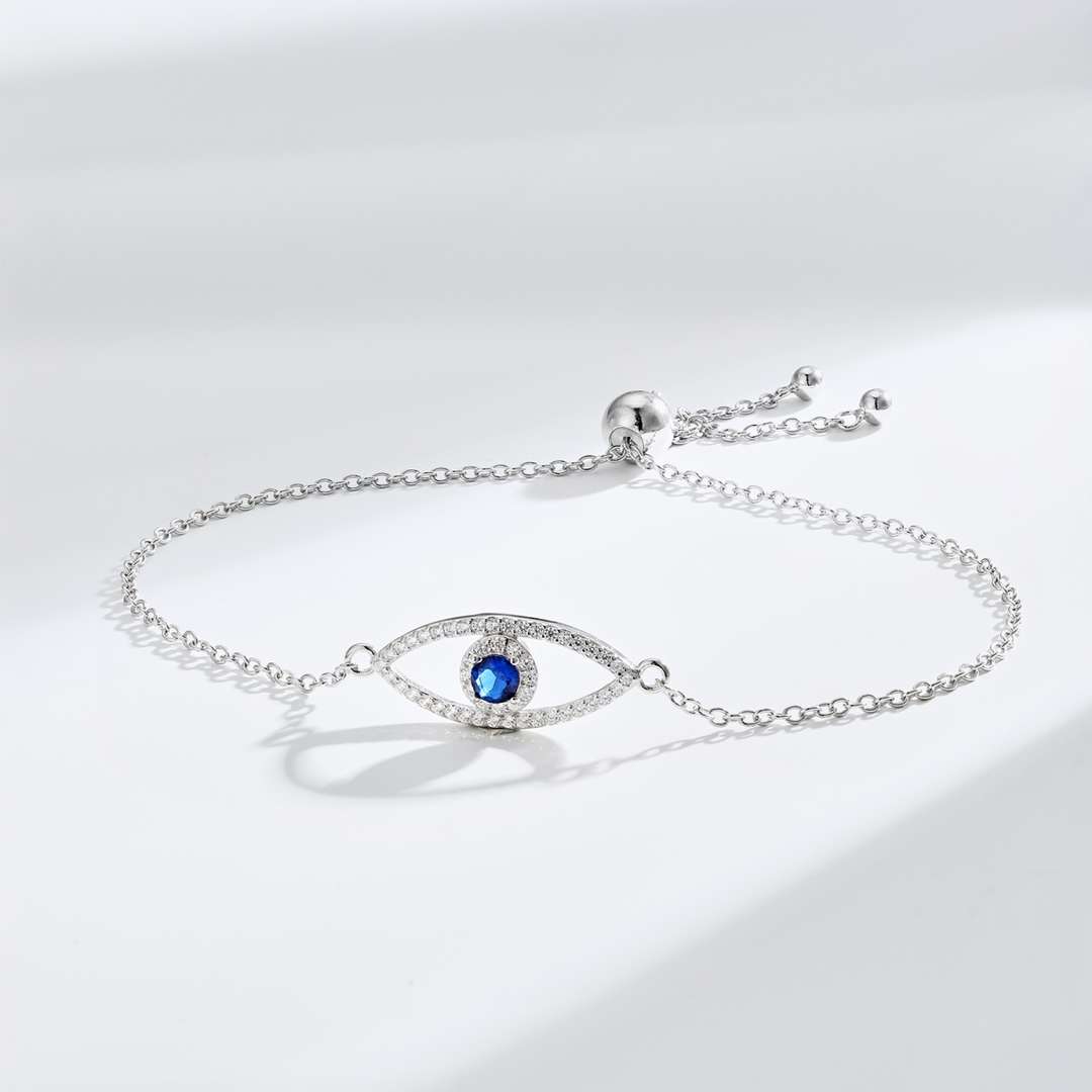 [Rose Jewellery]Devil's Eye Hollow Design Bracelet