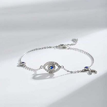 [Rose Jewellery]Dainty Eye Shape Necklace