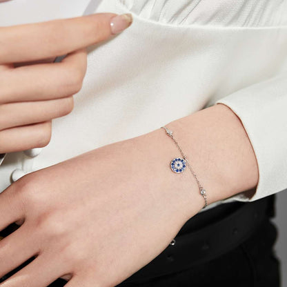 [Rose Jewellery]Devil's Eye Round Shape Bracelet